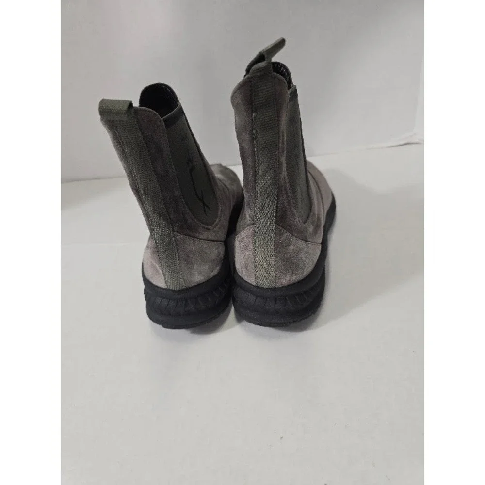RLX Ralph Lauren Boots Grey Excellent Suede Vibram Sole